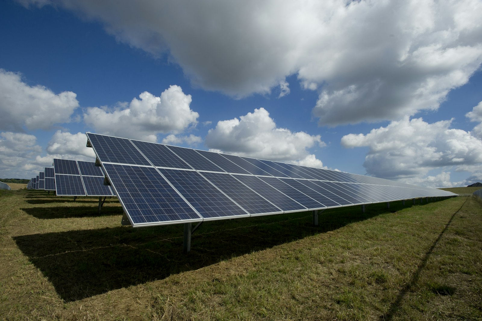 Solar farm — utility-scale clean generation